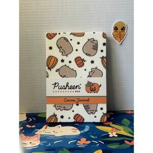 Pusheen Pumpkin Canvas Journal Subscription Box Fall 2025 Ruled Sheets